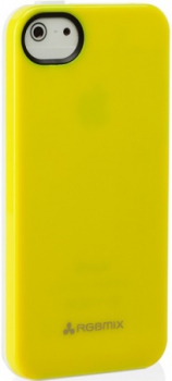 Чехол для iPhone 5 RGBmix Snap Yellow Чехол для iPhone 5 RGBmix Snap Yellow
